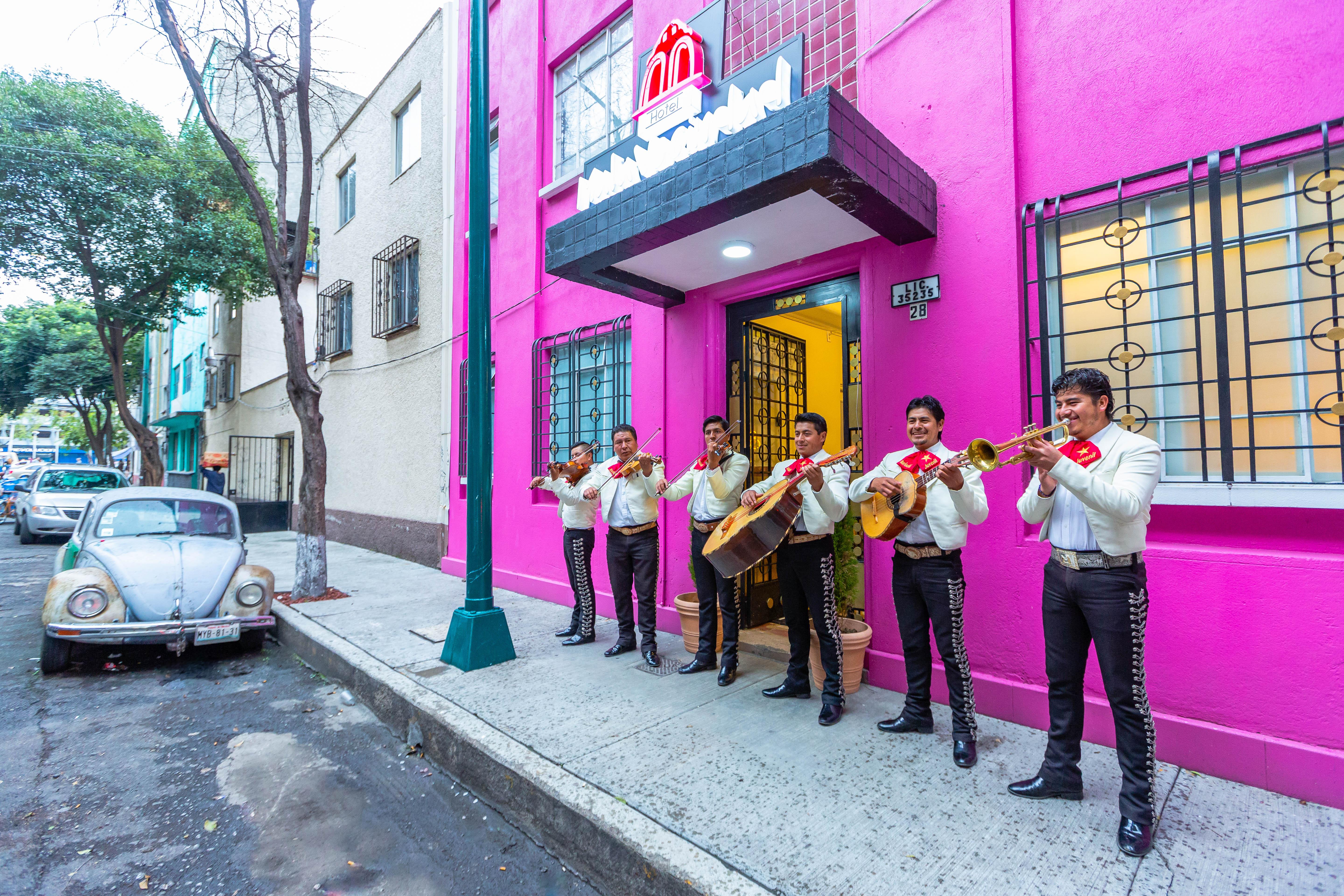 Mala Vecindad Beer Hotel Cidade do México Exterior foto