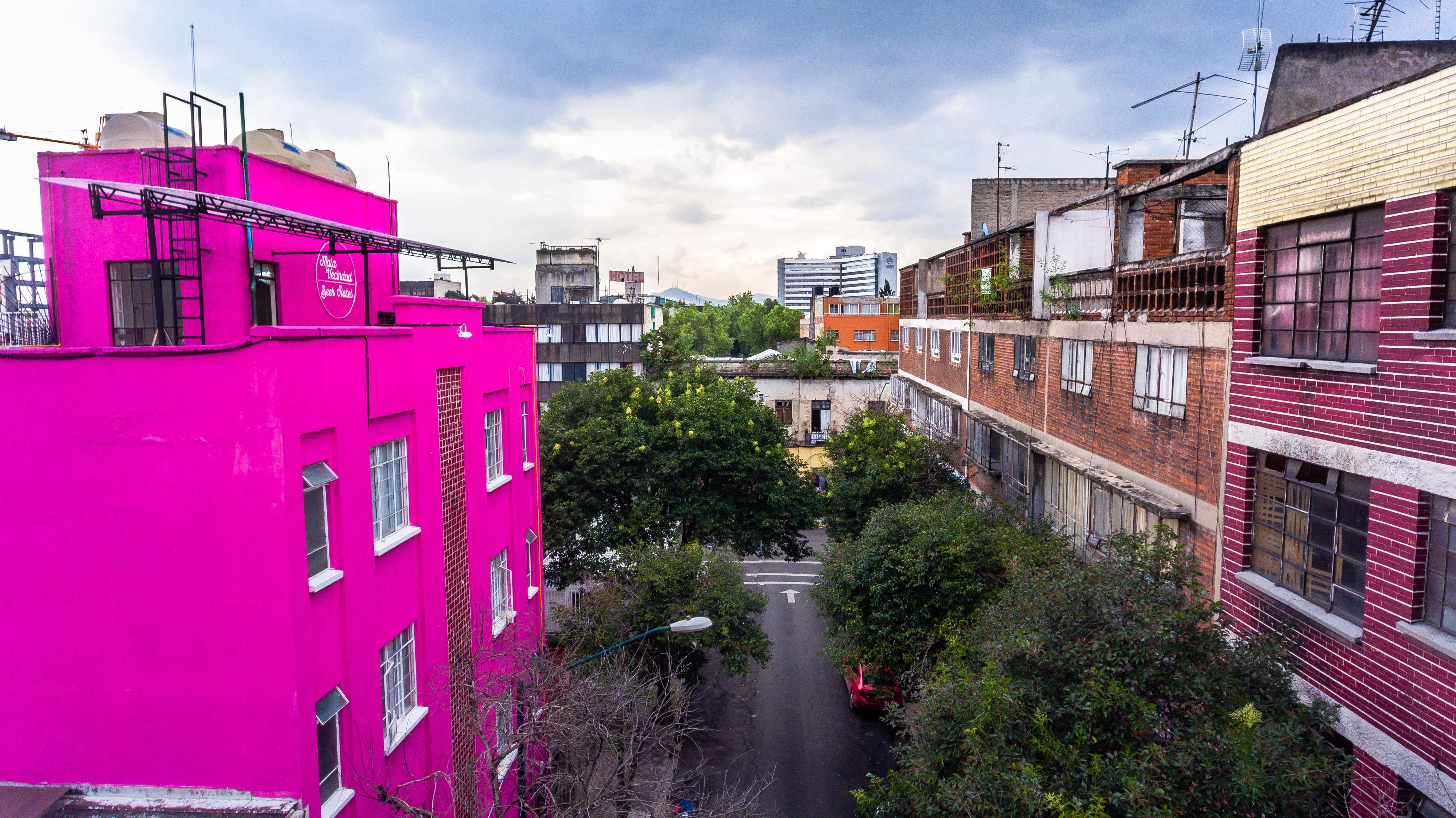 Mala Vecindad Beer Hotel Cidade do México Exterior foto